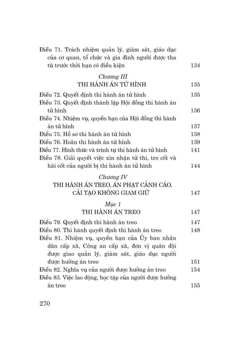 Luật Thi hành án hình sự năm 2025