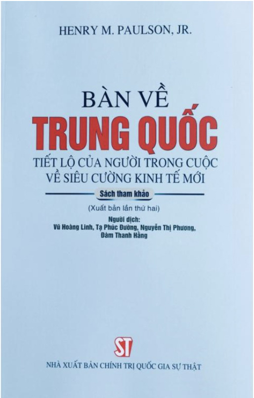 Bàn về Trung Quốc - Tiết lộ của người trong cuộc về siêu cường kinh...