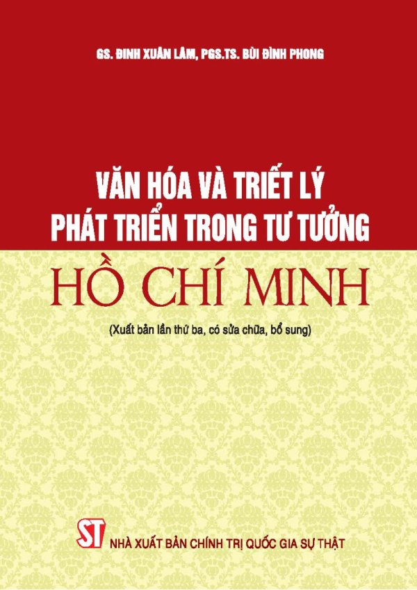 Văn hoá và triết lý phát triển trong tư tưởng Hồ Chí Minh
