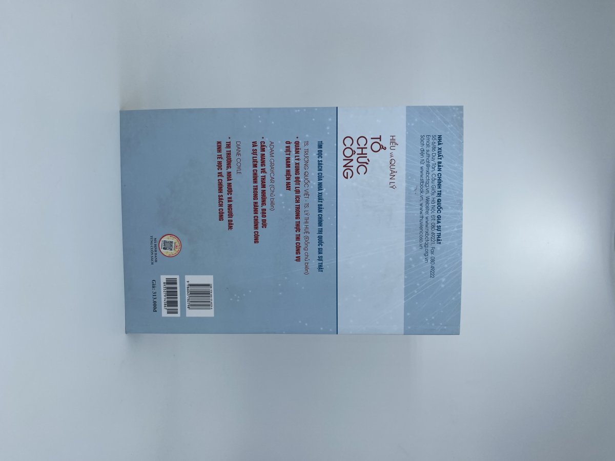 Hiểu và quản lý tổ chức công