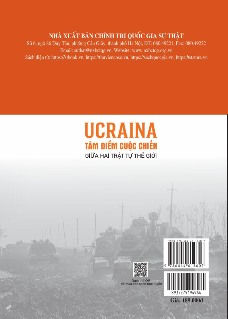 Ucraina: Tâm điểm cuộc chiến giữa hai trật tự thế giới (Sách tham khảo)