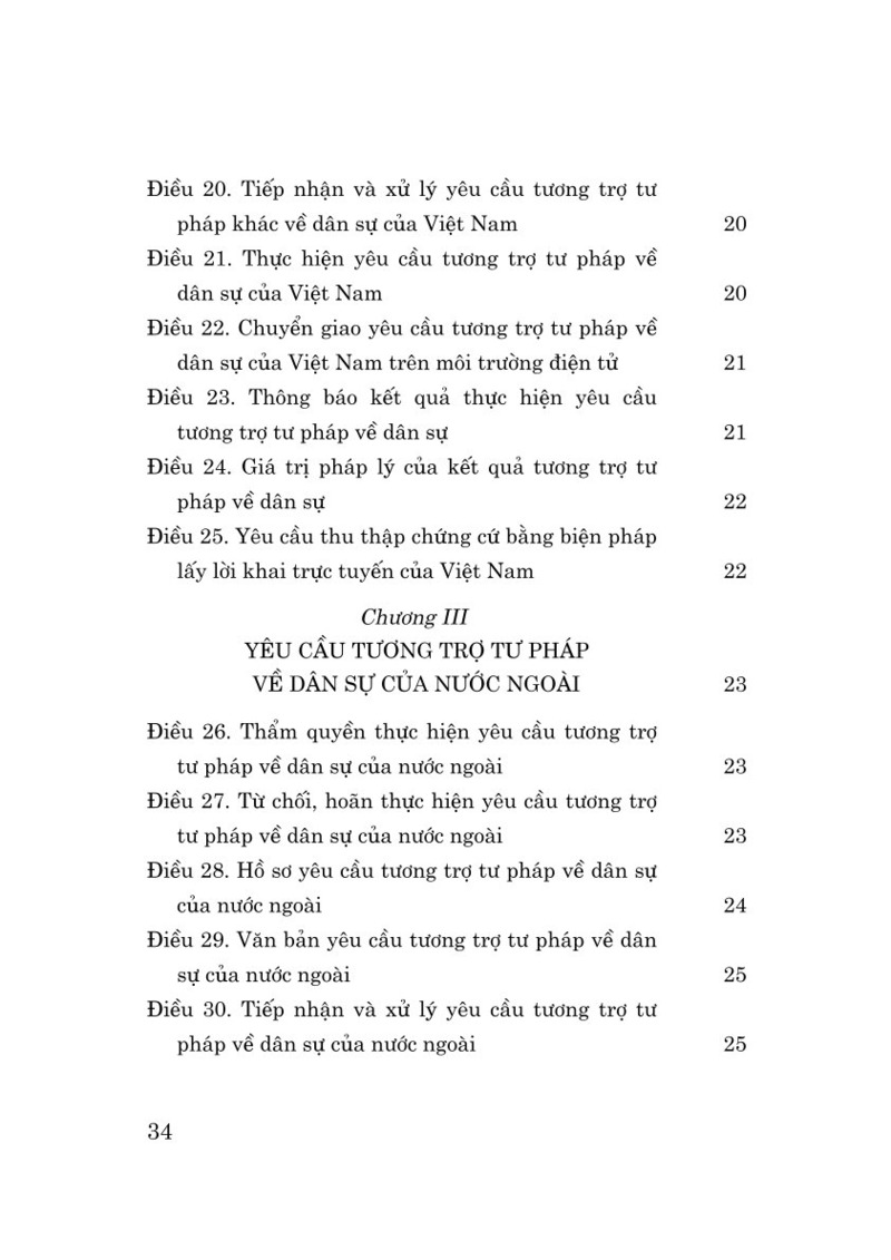 Luật Tương trợ tư pháp về dân sự năm 2025