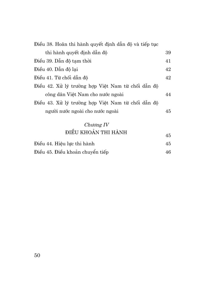 Luật Dẫn độ năm 2025