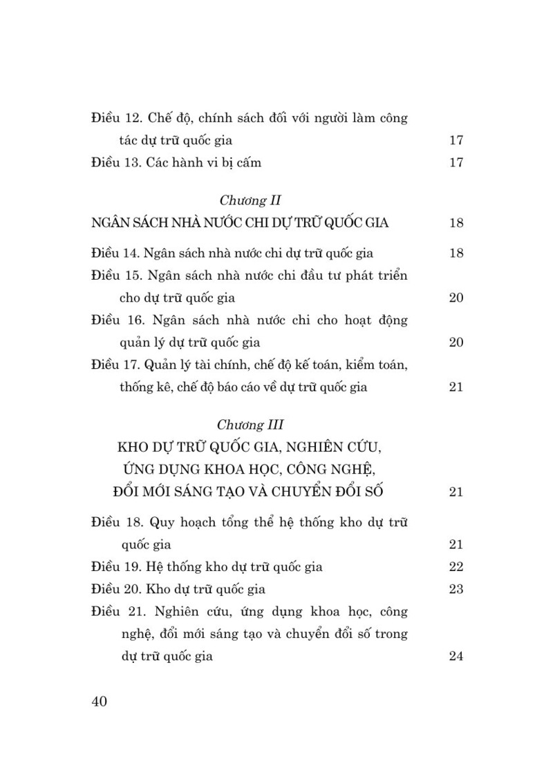 Luật Dự trữ quốc gia năm 2025