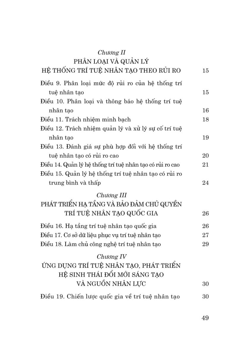 Luật Trí tuệ nhân tạo năm 2025