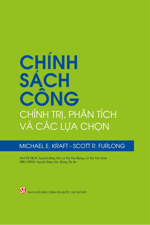 Chính sách công: Chính trị, phân tích và các lựa chọn (Xuất bản lần thứ hai)