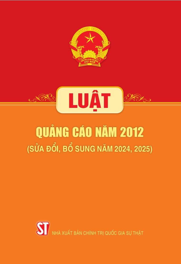 Luật Quảng cáo năm 2012 (Sửa đổi, bổ sung năm 2024, 2025)