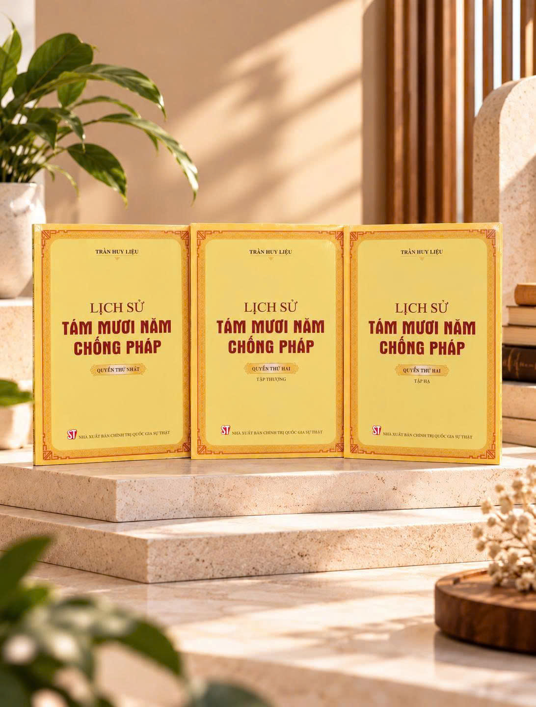 Lịch sử tám mươi năm chống Pháp ( Bộ 3 quyển)