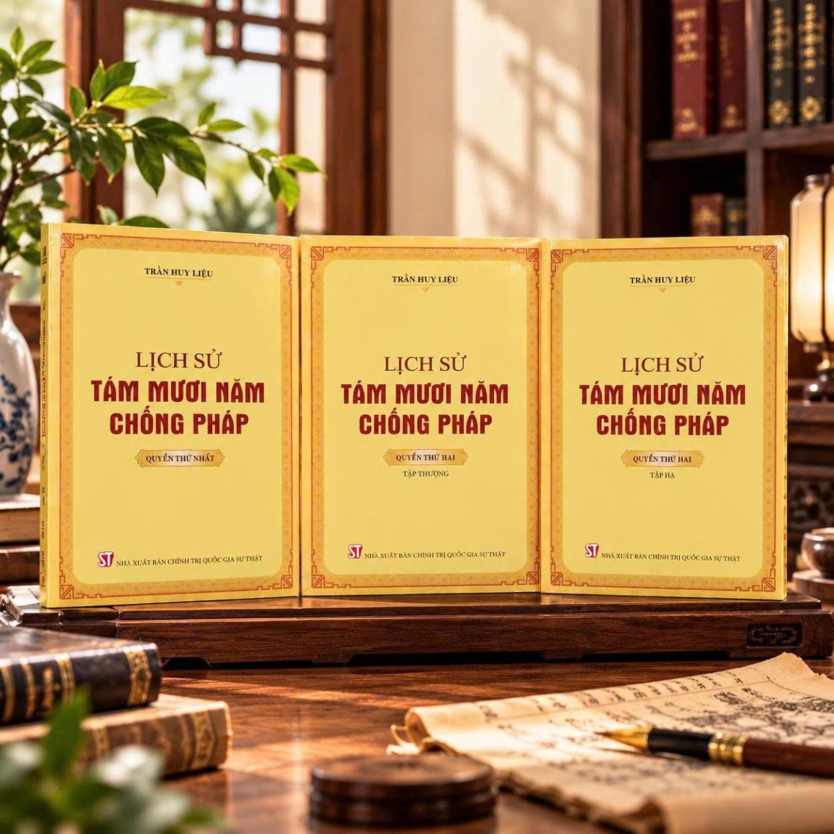 Lịch sử tám mươi năm chống Pháp ( Bộ 3 quyển)