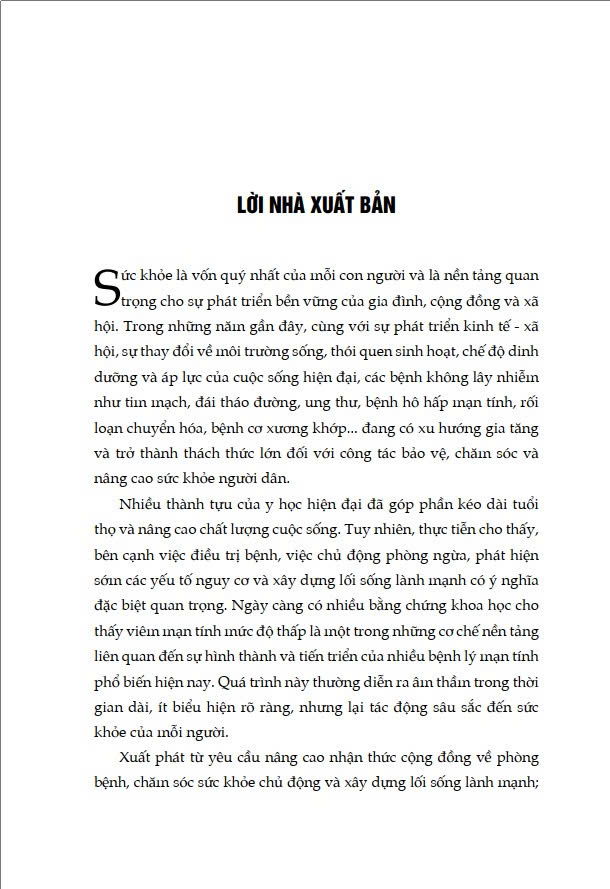 Mã ngầm của bệnh tật - Viêm mạn tính và hành trình điều hòa bằng dinh dưỡng