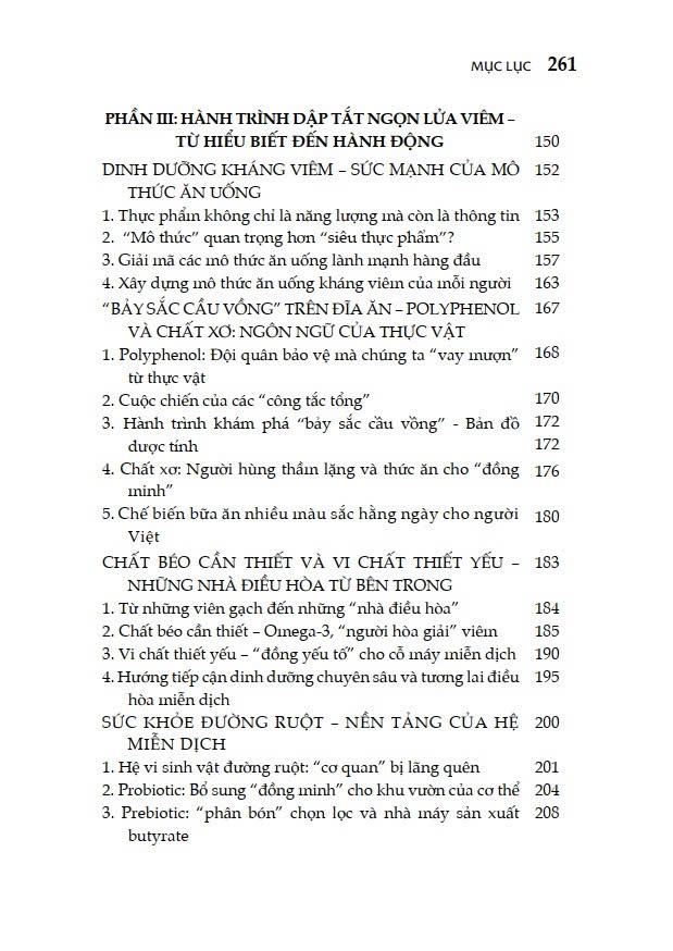 Mã ngầm của bệnh tật - Viêm mạn tính và hành trình điều hòa bằng dinh dưỡng